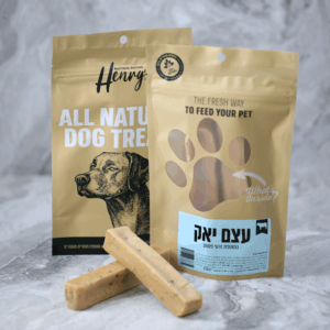 עצם יאק עם זרעי פשתן