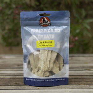 נתחי ברווז מיובשים בהקפאה