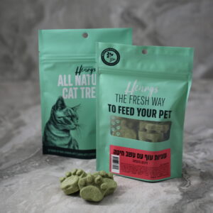 עוגיות עוף עם עשב חיטה