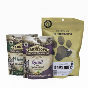 ערכת פרסות מזון טבעי