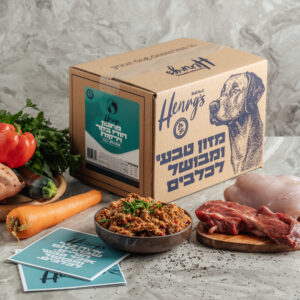 מזון טבעי הנריס הודו בקר וירקות